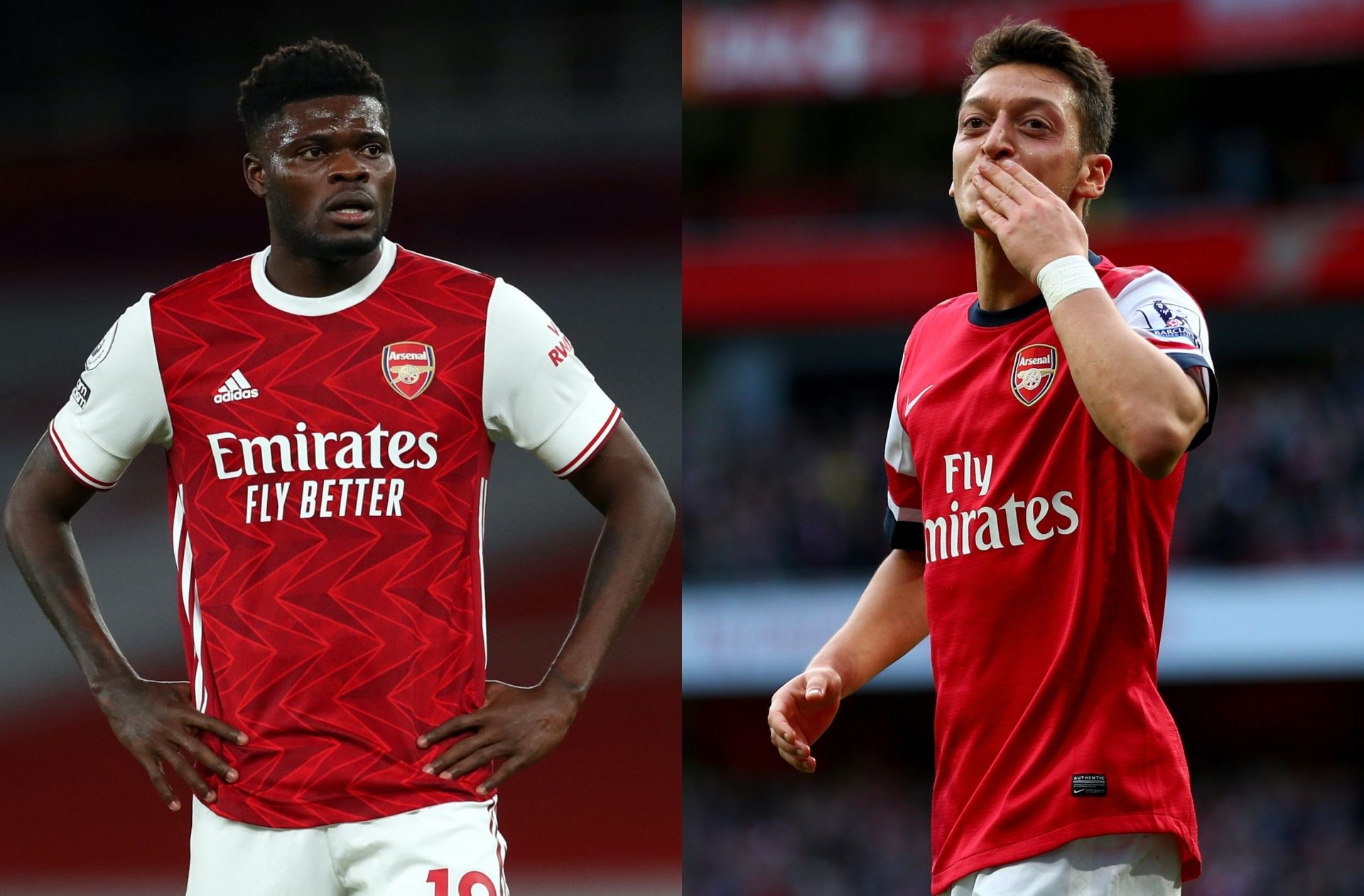Thomas Partey, Mesut Ozil, Arsenal