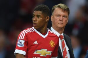 Louis van Gaal, Marcus Rashford, Manchester United