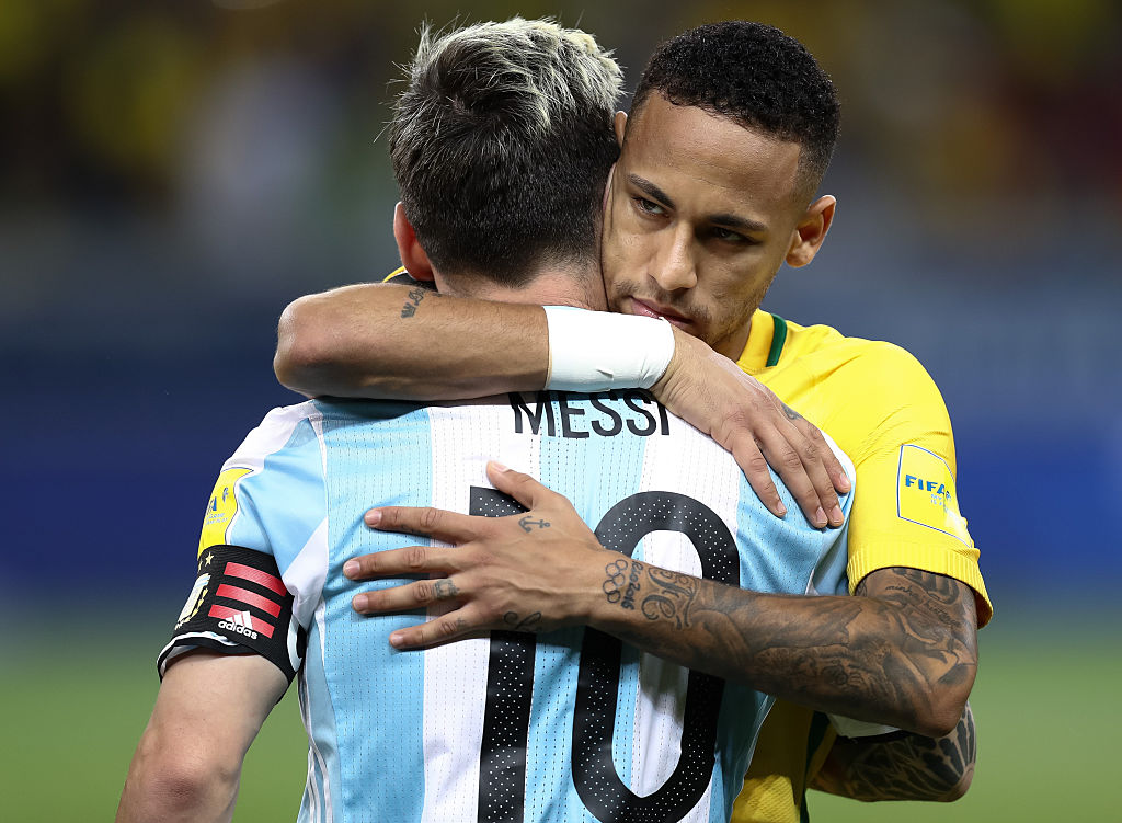 Neymar, Messi