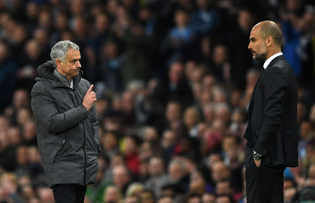 Jose Mourinho, Pep Guardiola, Manchester United