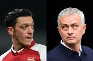 Mesut Ozil, Jose Mourinho