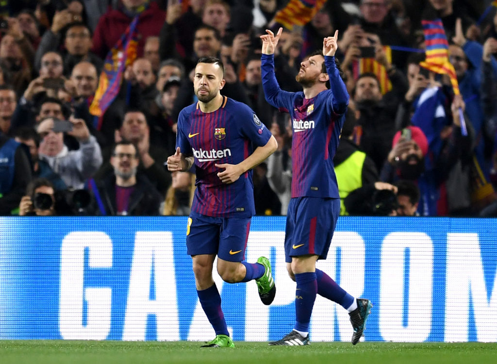 Jordi Alba, Lionel Messi, FC Barcelona