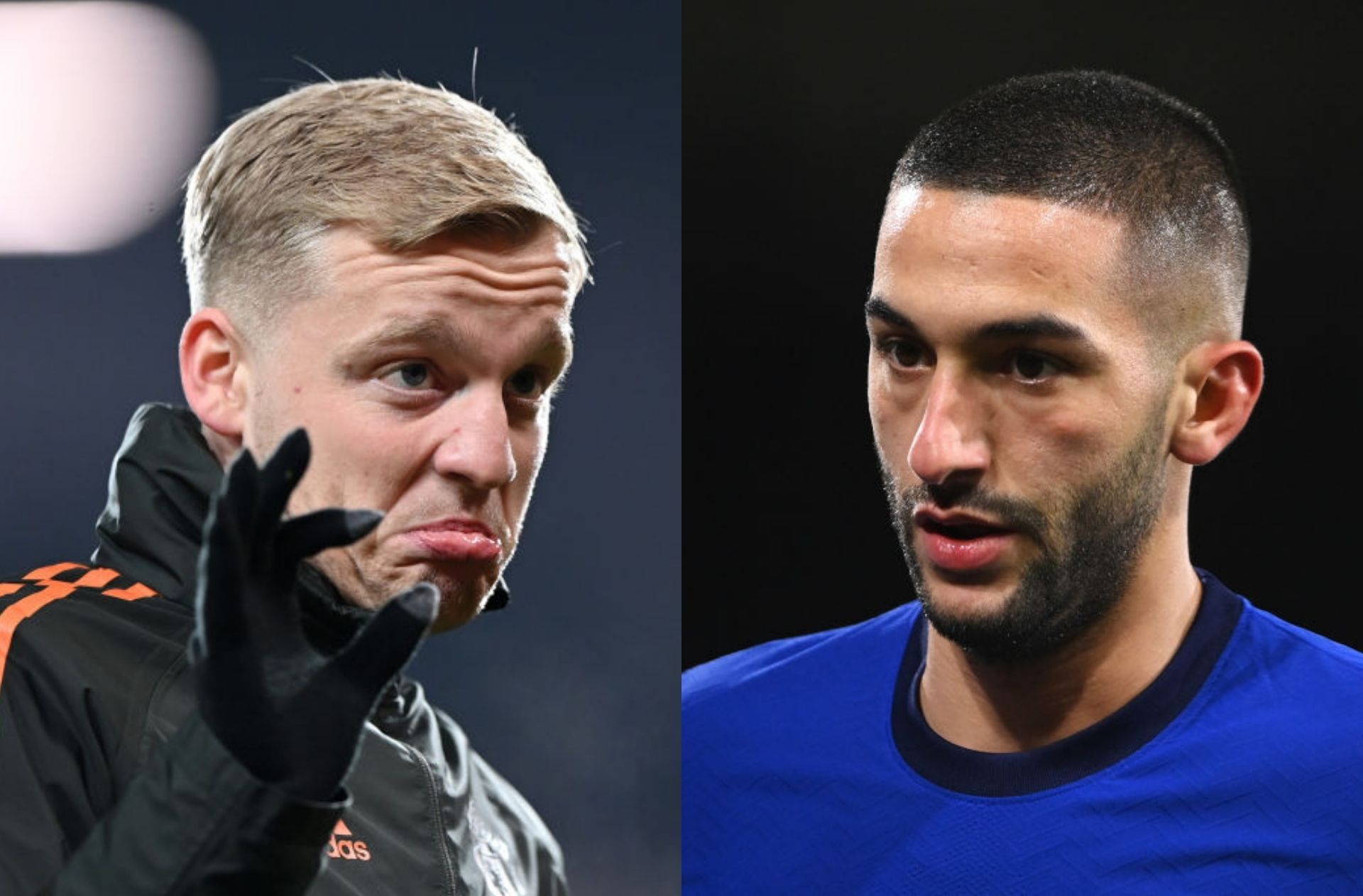 Donny Van de Beek and Hakim Ziyech, Premier League