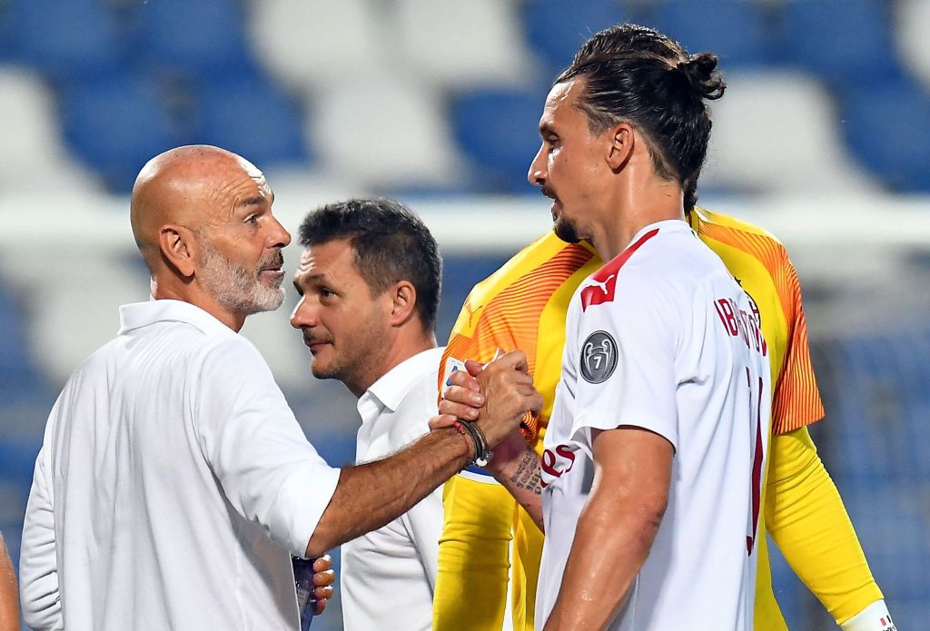 Pioli, Ibrahimovic
