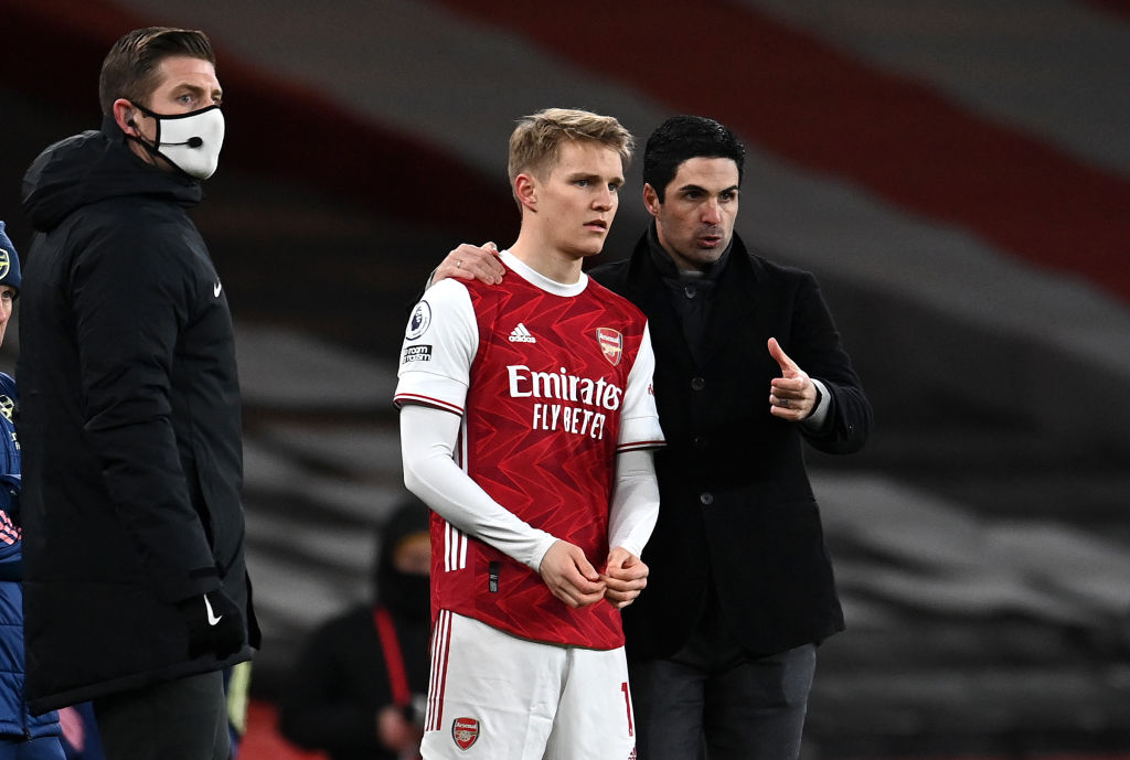 Arteta Offers Update On Arsenal S Future Plans For Odegaard