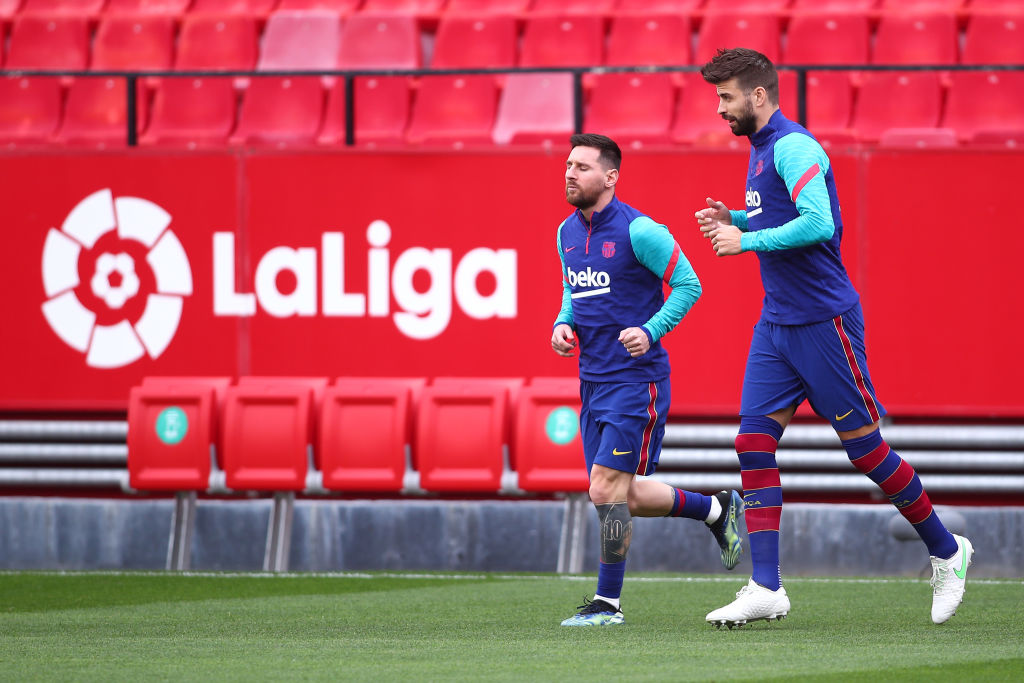 Gerard Pique Gives Hope To Fc Barcelona S Title Chances