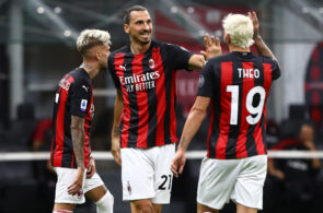 Zlatan Ibrahimovic, Theo Hernandez, AC Milan