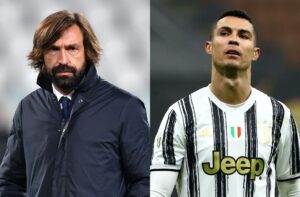 Andrea Pirlo, Cristiano Ronaldo, Juventus