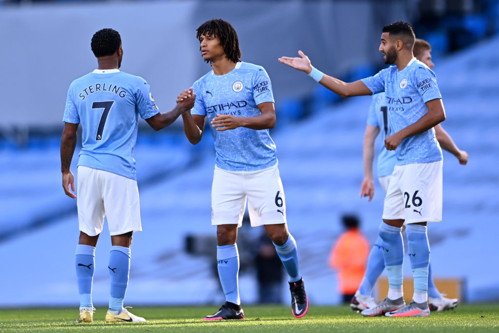 Raheem Sterling, Nathan Ake, Manchester City