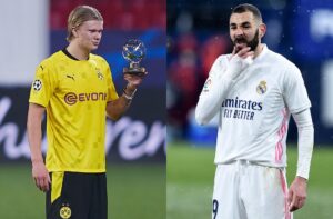 Erling Haaland, Karim Benzema, Real Madrid