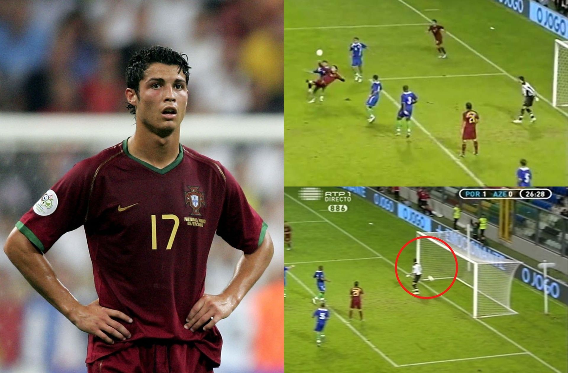 Video: Ronaldo's incredible disallowed goal for Portugal in 2006