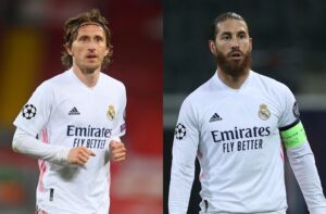 Luka Modric, Sergio Ramos - Real Madrid