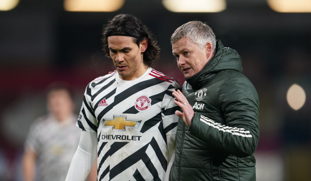 Cavani, Solskjaer