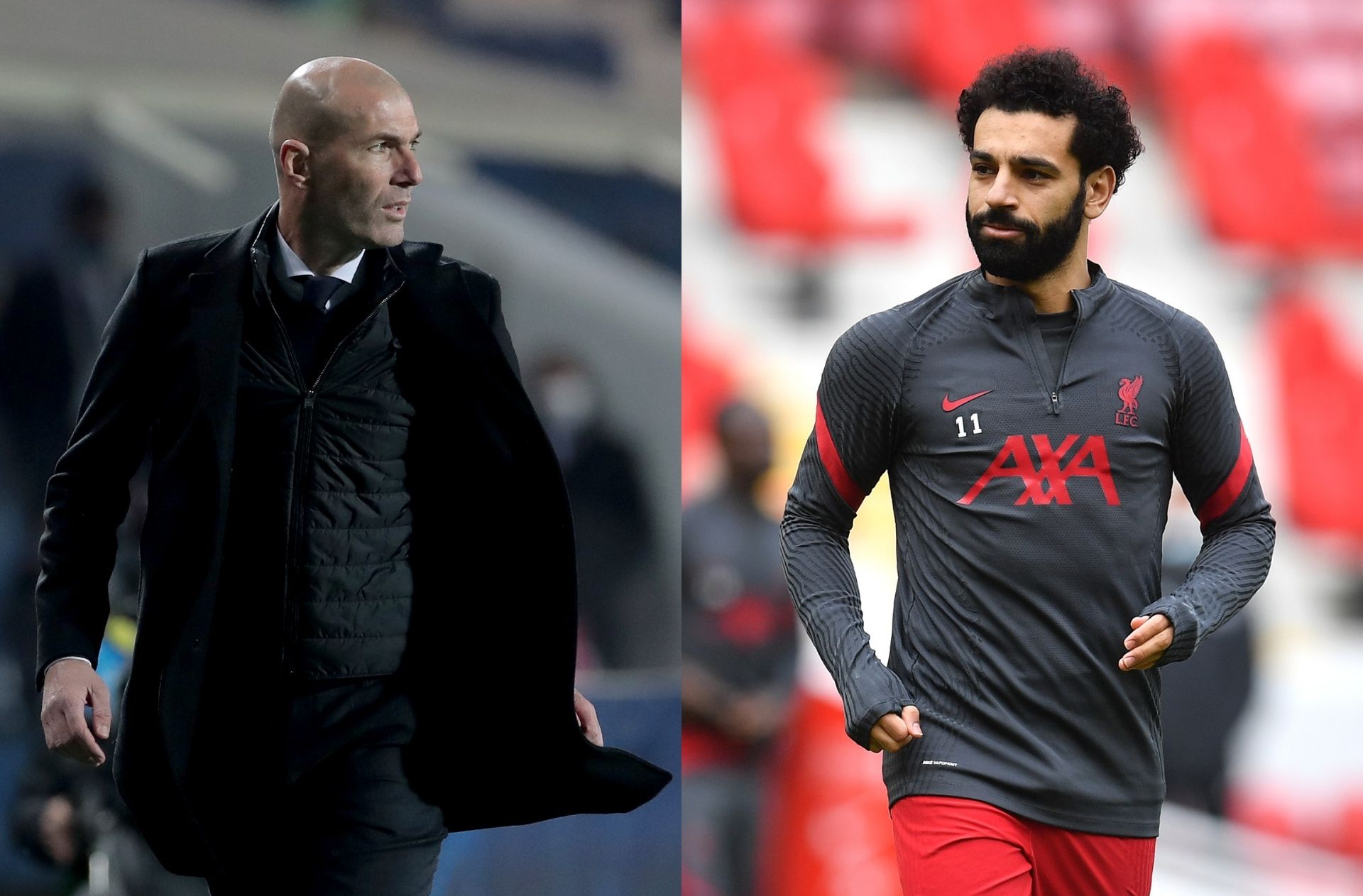 Zinedine Zidane, Mohamed Salah, Real Madrid