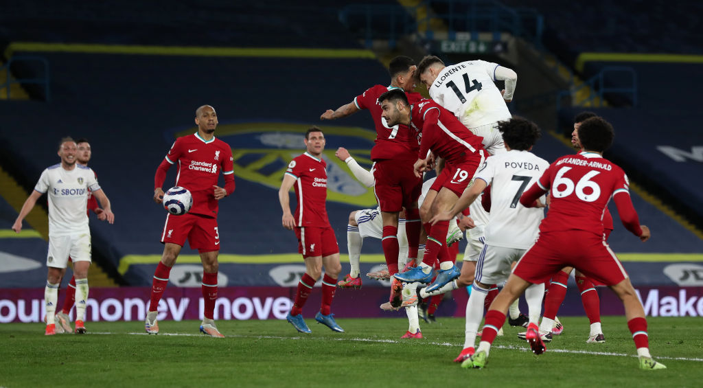 Leeds United 1-1 Liverpool – Premier League Player Ratings