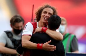 David Luiz, Mikel Arteta, Arsenal