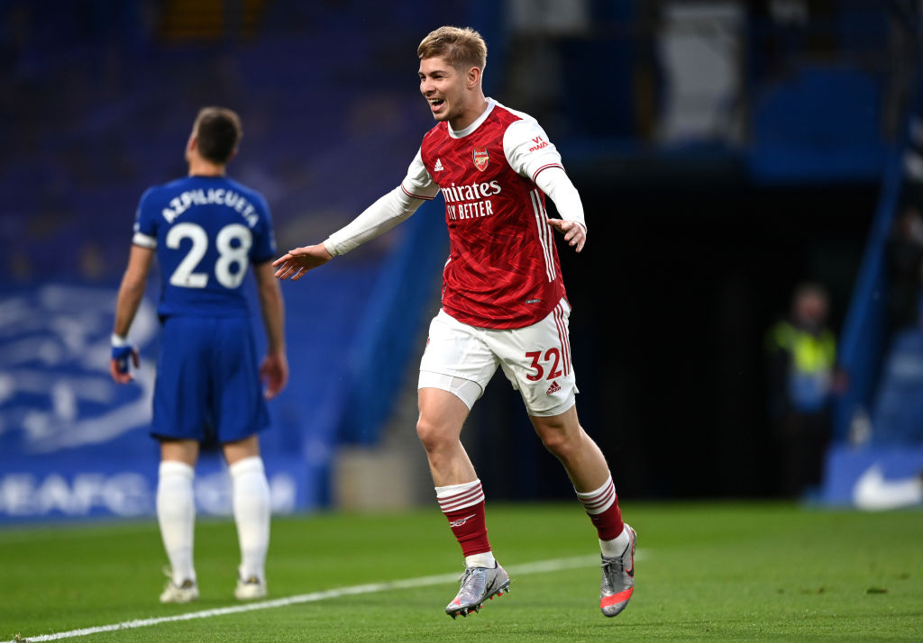 Smith Rowe Hardwork finally paying off after goal against Chelsea