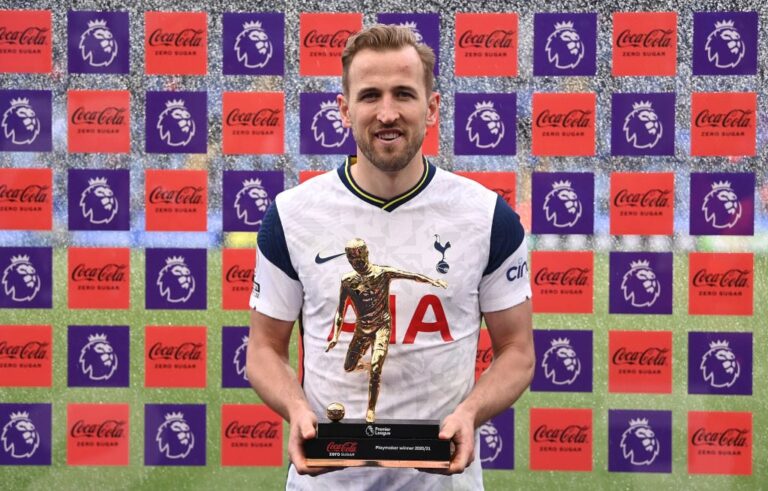 Harry Kane wins the Premier League Golden Boot