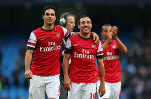 Santi Cazorla, Mikel Arteta, Arsenal