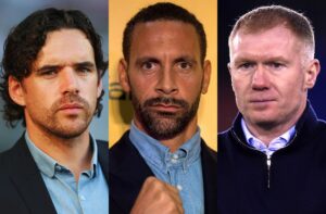 Owen Hargreaves, Rio Ferdinand, Paul Scholes, Europa League