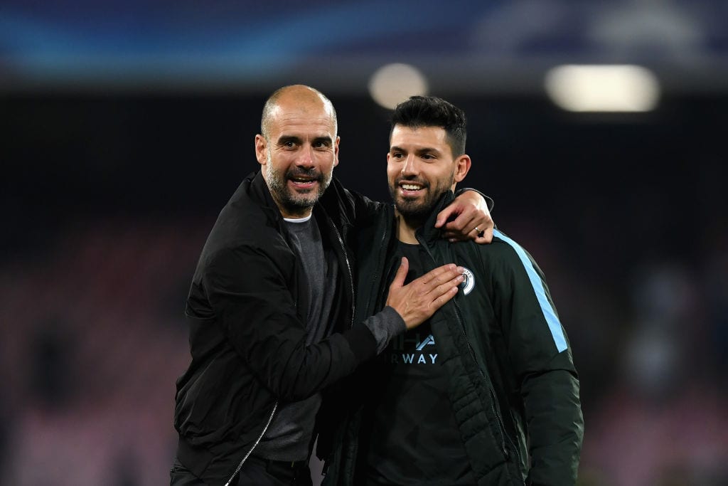 Guardiola, Aguero