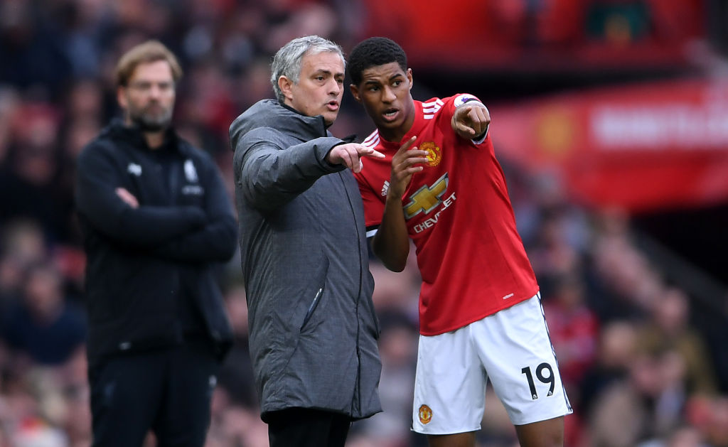 Rashford, Mourinho