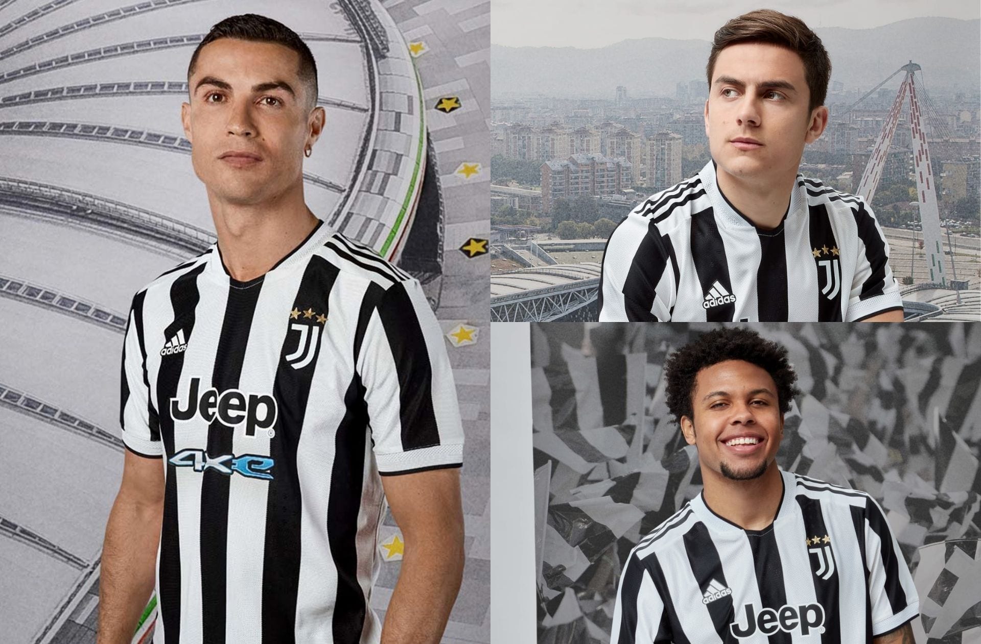 Juventus Launch Their New Home Kit For The 2021 22 Season