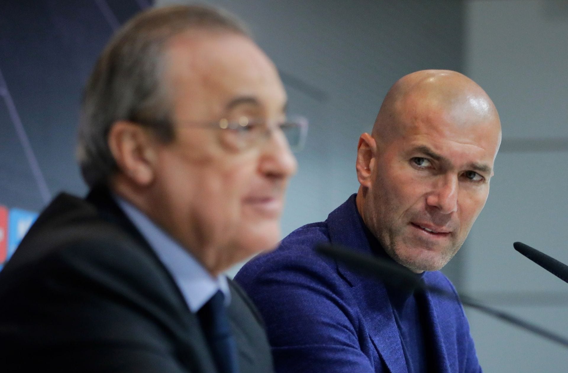 Florentino Perez, Zinedine Zidane - Real Madrid