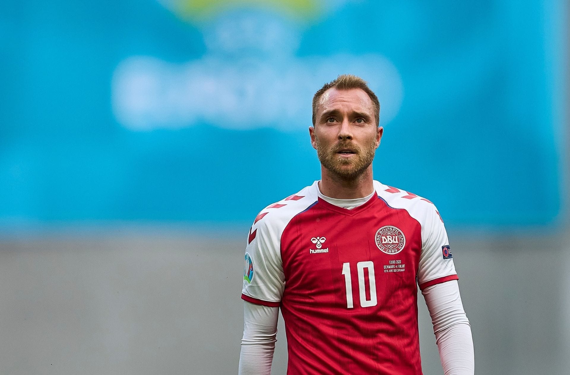 Christian Eriksen sends first public message after horrific collapse