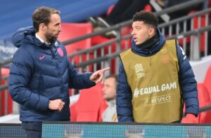 Jadon Sancho, Gareth Southgate, England