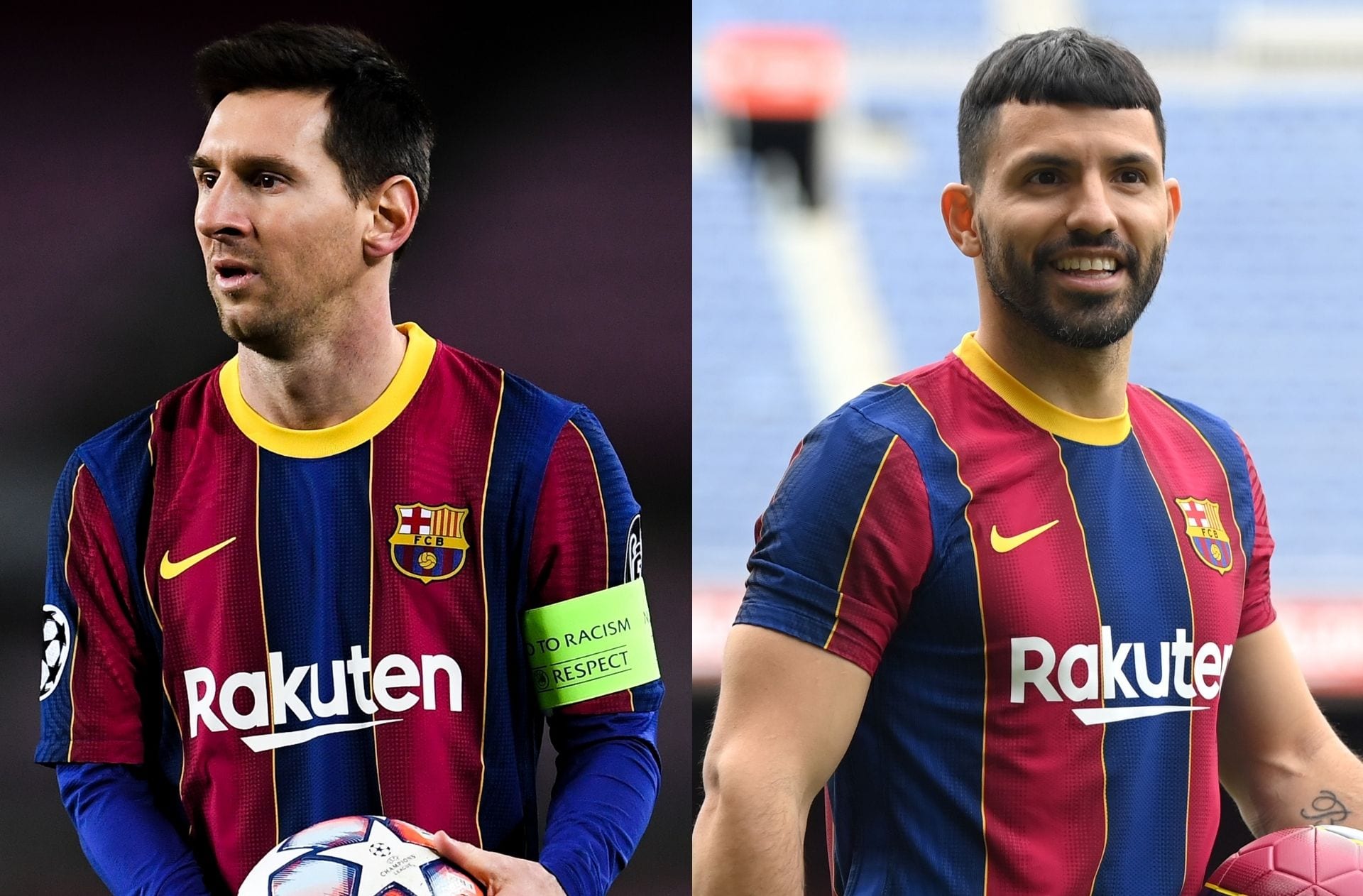 Lionel Messi, Sergio Aguero, FC Barcelona