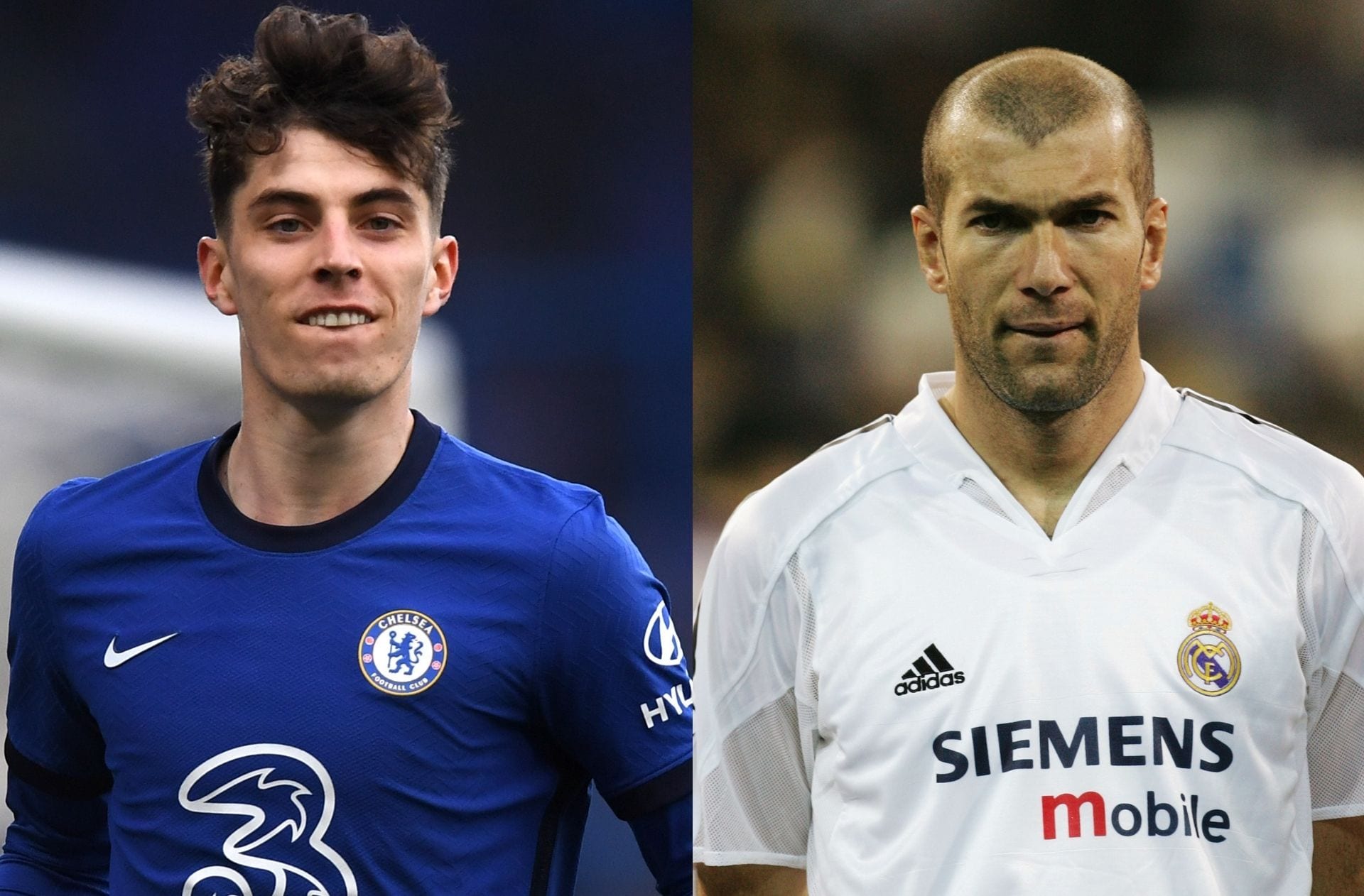 Kai Havertz, Zinedine Zidane