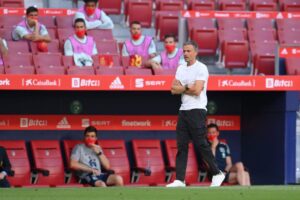 Luis Enrique at Spain