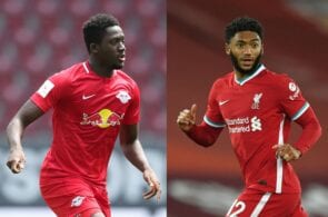 Ibrahima Konate, Joe Gomez - Liverpool