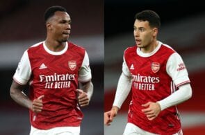 Gabriel Magalhaes, winger Gabriel Martinelli - Arsenal & Brazil