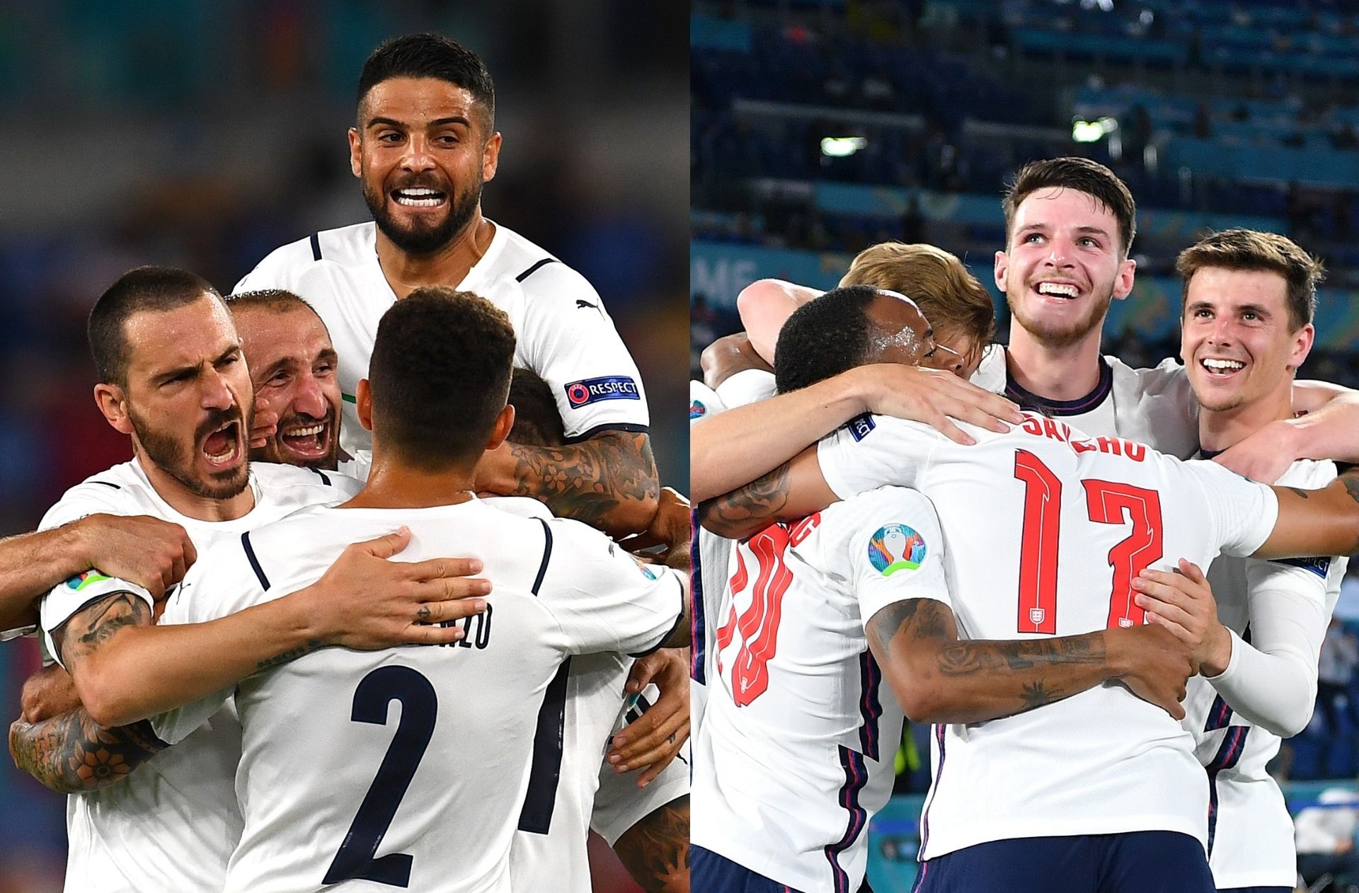 Italy, England - Euro 2020