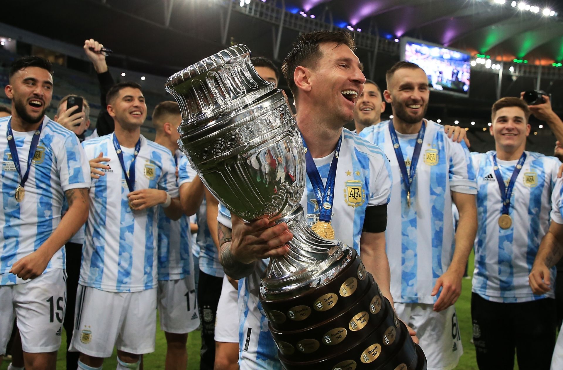 Messi's Argentina teammate lays stress on his Copa America euphoria