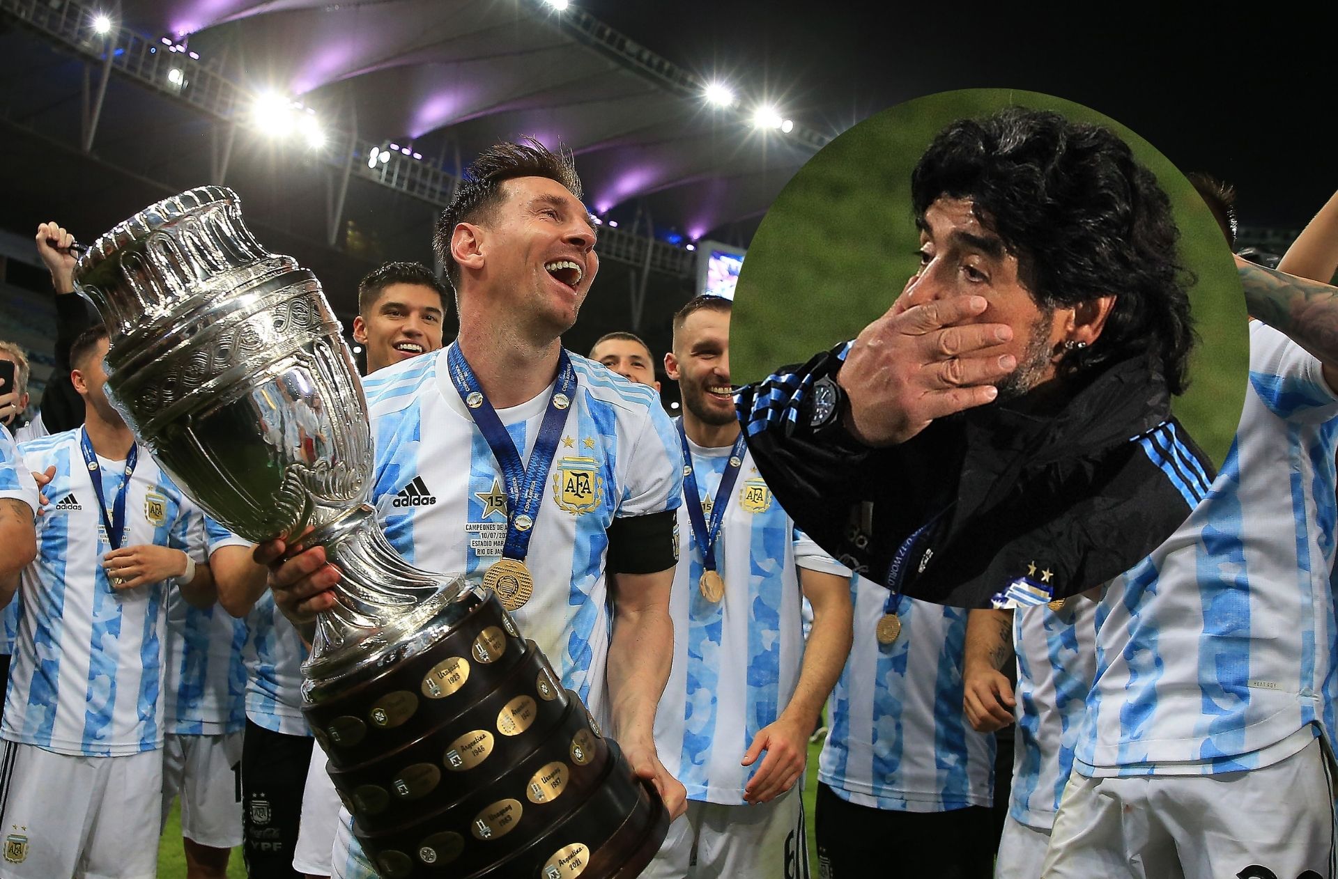 Lionel Messi - Argentina - Copa America, Diego Maradona
