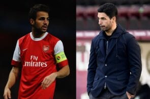 Cesc Fabregas, Mikel Arteta, Arsenal