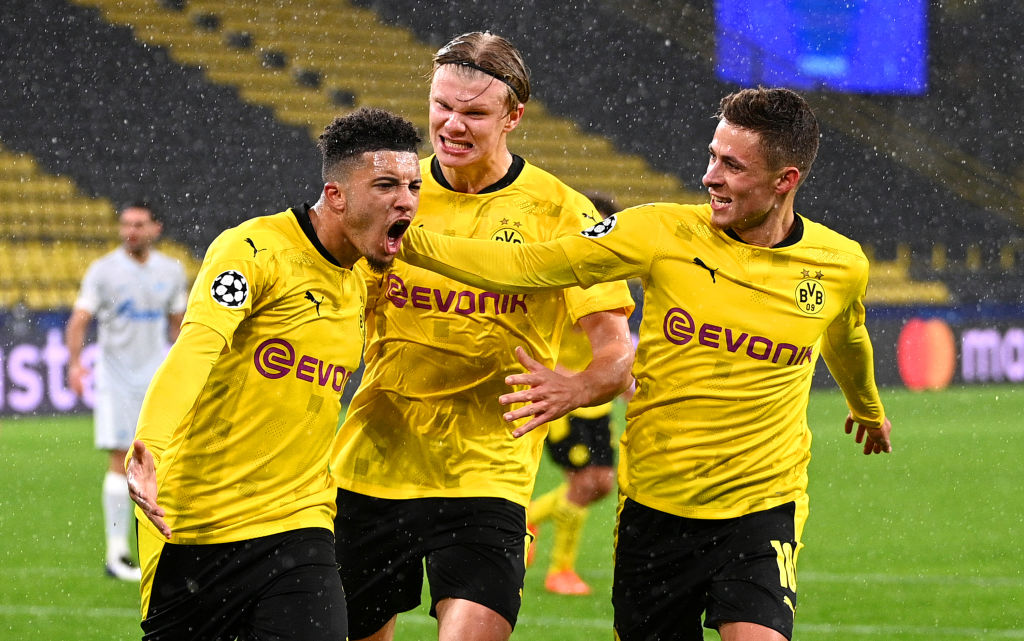 Jadon Sancho, Erling Haaland