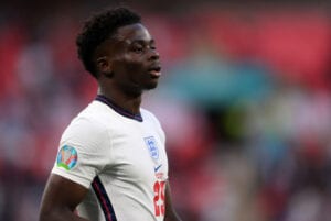 Bukayo Saka, England