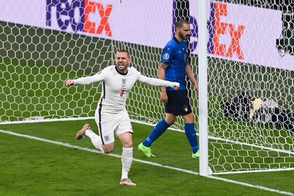 Luke Shaw - Italy vs England: Euro 2020 final