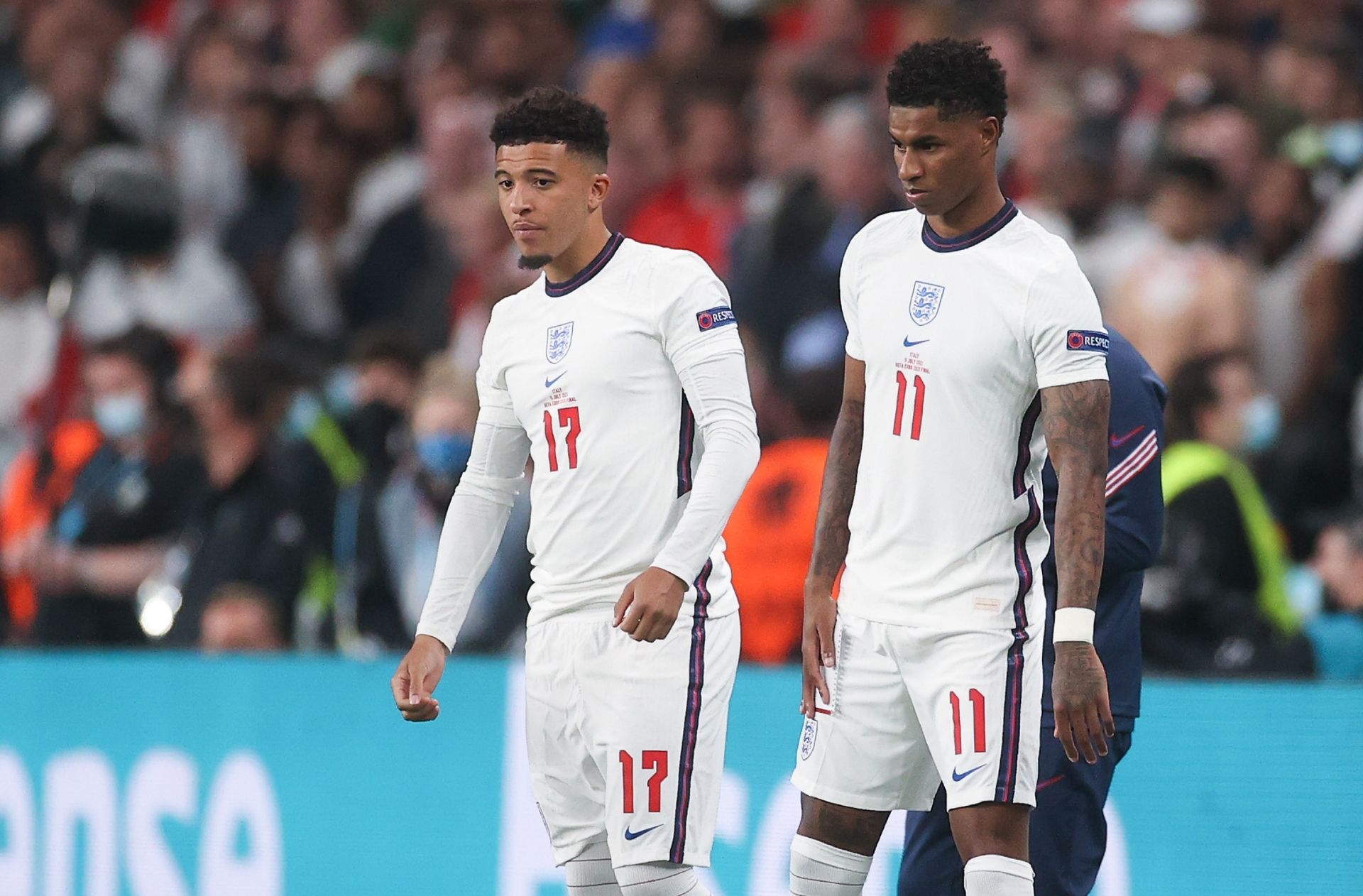 Jadon Sancho, Marcus Rashford, England