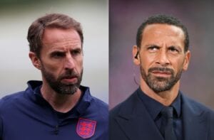 Gareth Southgate, Rio Ferdinand