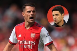 Granit Xhaka, Mikel Arteta - Arsenal