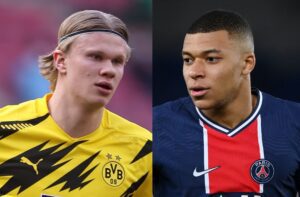 Haaland - Dortmund, Mbappe - PSG
