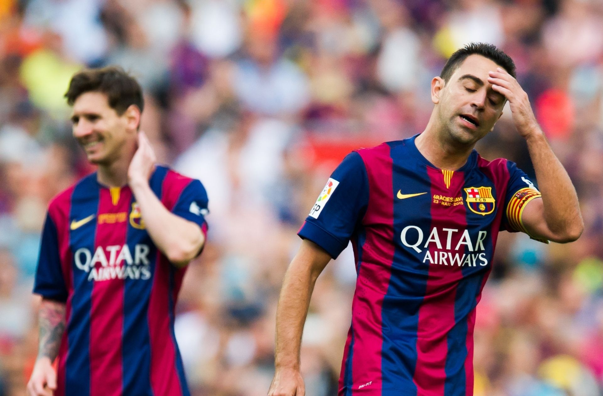 Lionel Messo & Xavi - PSG