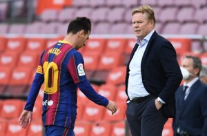 Ronald Koeman, Lionel Messi, FC Barcelona