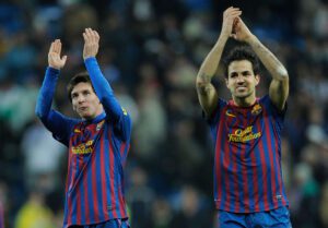 Cesc Fabregas, Lionel Messi