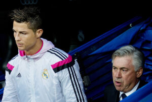 Cristiano Ronaldo, Carlo Ancelotti